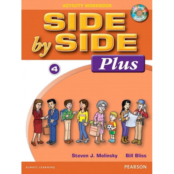 Side by Side Plus 4 Activity Workbook with CDs, (Paperback)