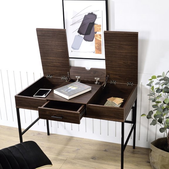 Side metal drawer glides | Office writing tasks | Durable and functional storage solution