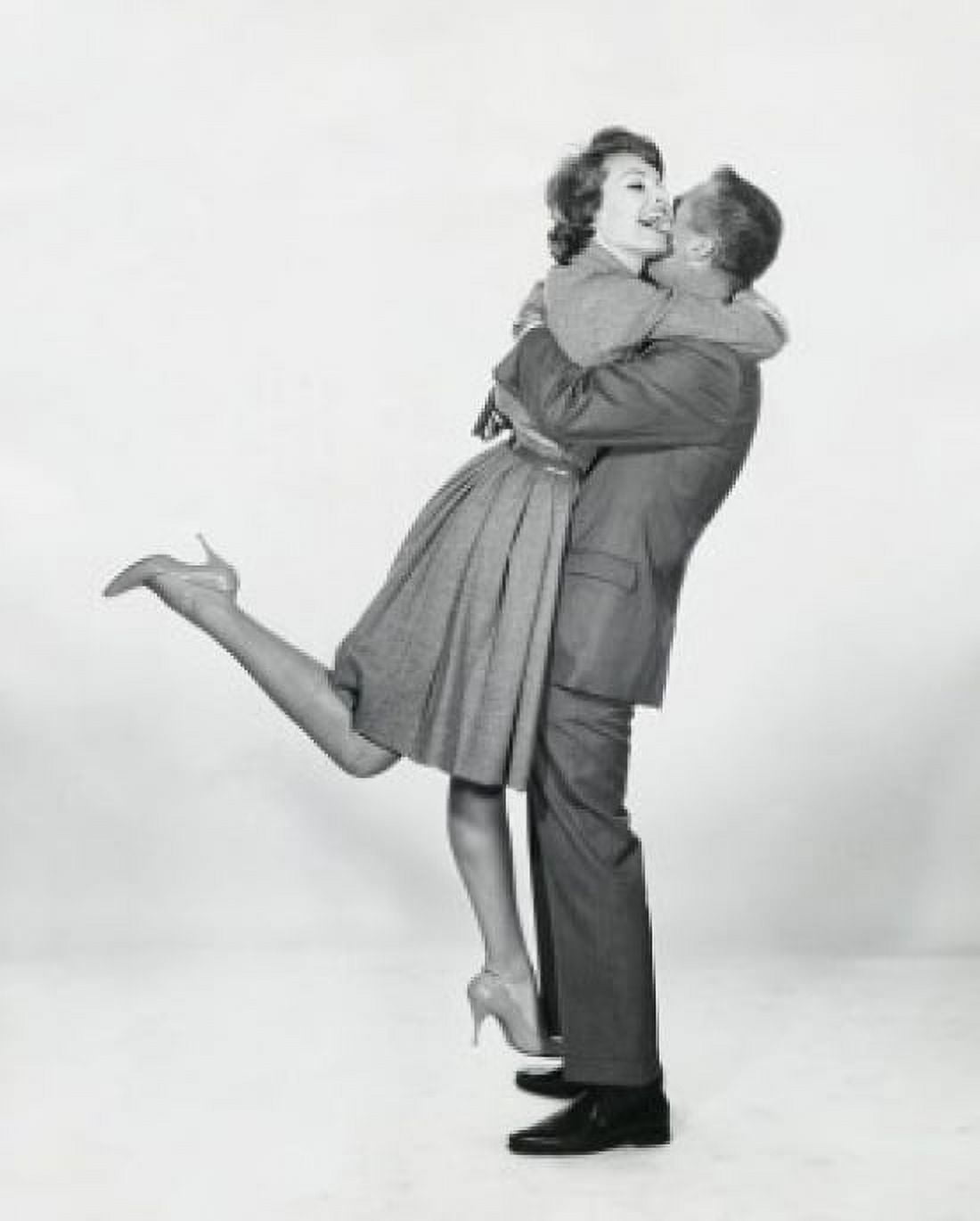 Side profile of a young couple embracing each other Canvas Art - (24 x 36)