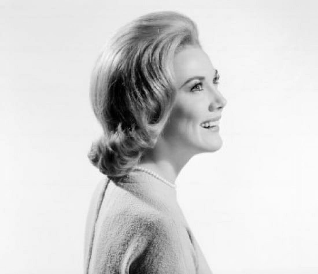Side profile of a young woman smiling Canvas Art - (18 x 24)