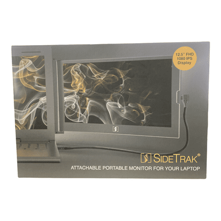 SideTrak - Slide 12.5" IPS LCD FHD Monitor (USB-C) - Black - Black
