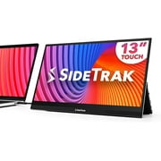 SideTrak Solo Pro 13 Touchscreen Portable Monitor for Laptop | 1080p LED Small Laptop Screen Extender | Kickstand | 10ms Response Time | 60Hz Refresh Rate | USB-C, Mini-HD | 1.6 lbs Travel Monitor