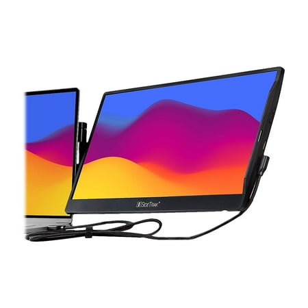 SideTrak Swivel Attachable Portable 14" Monitor - Black