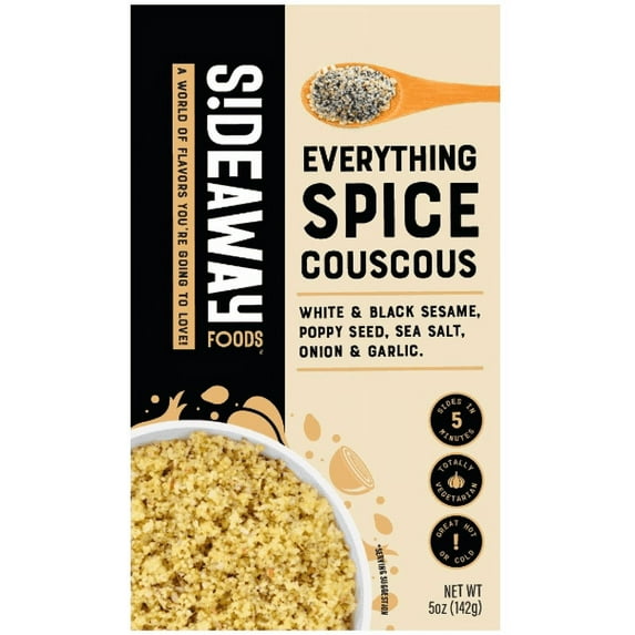 Sideaway Foods All Natural Everything Spice Couscous 5oz (Pack of 6)