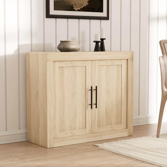 Sideboard Cabinet with Drawers, Sideboard Buffet Cabinet with Storage, Coffee Bar Table, for Living Room Kitchen Dinging Room Hallway Entryway