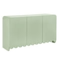 thumbnail image 1 of Sideboard Storage Cabinet , Green, Wood, Living Dining Room Kitchen Cafe Bistro Hospitality Restaurant, Modern Contemporary, HB37876, 1 of 9