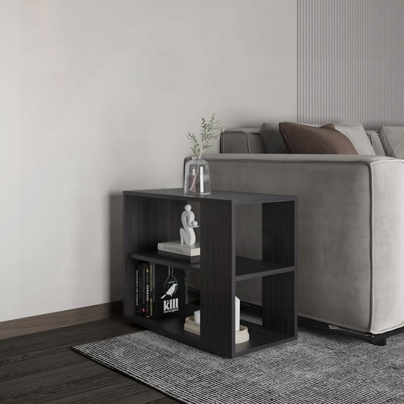 Sideboard Table with 4 Legs and 2 Shelves - Modern Minimalist Design for Storage and Display
