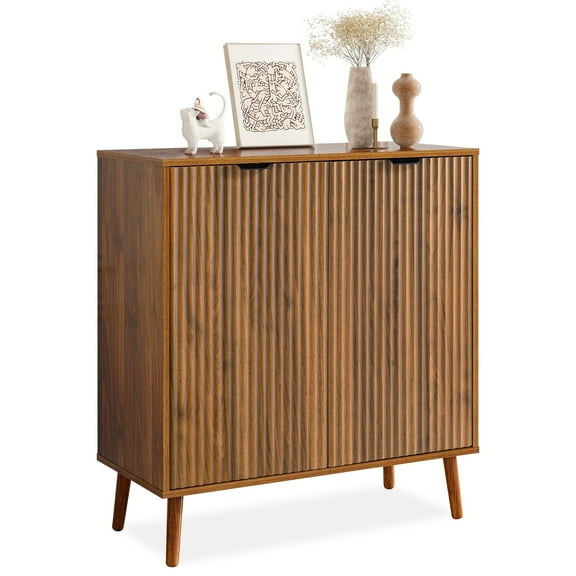 Sideboard and Buffets Cabinet, Modern Buffet Table, Kitchen Sideboard Cabinet, Dining Storage Credenza, 31.5 x 15.8 x 34.7 in