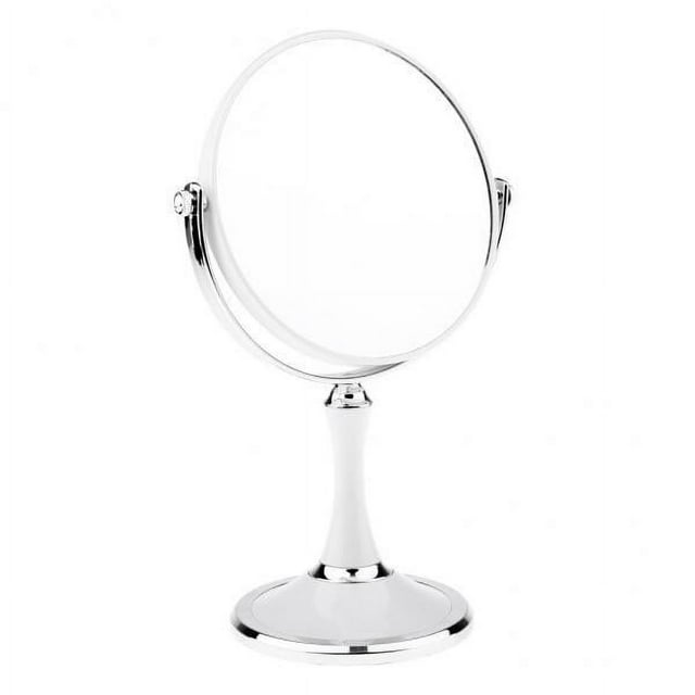 Sided Swivel Vanity Mirror with 3X Magnification, Bathroom Tabletop
