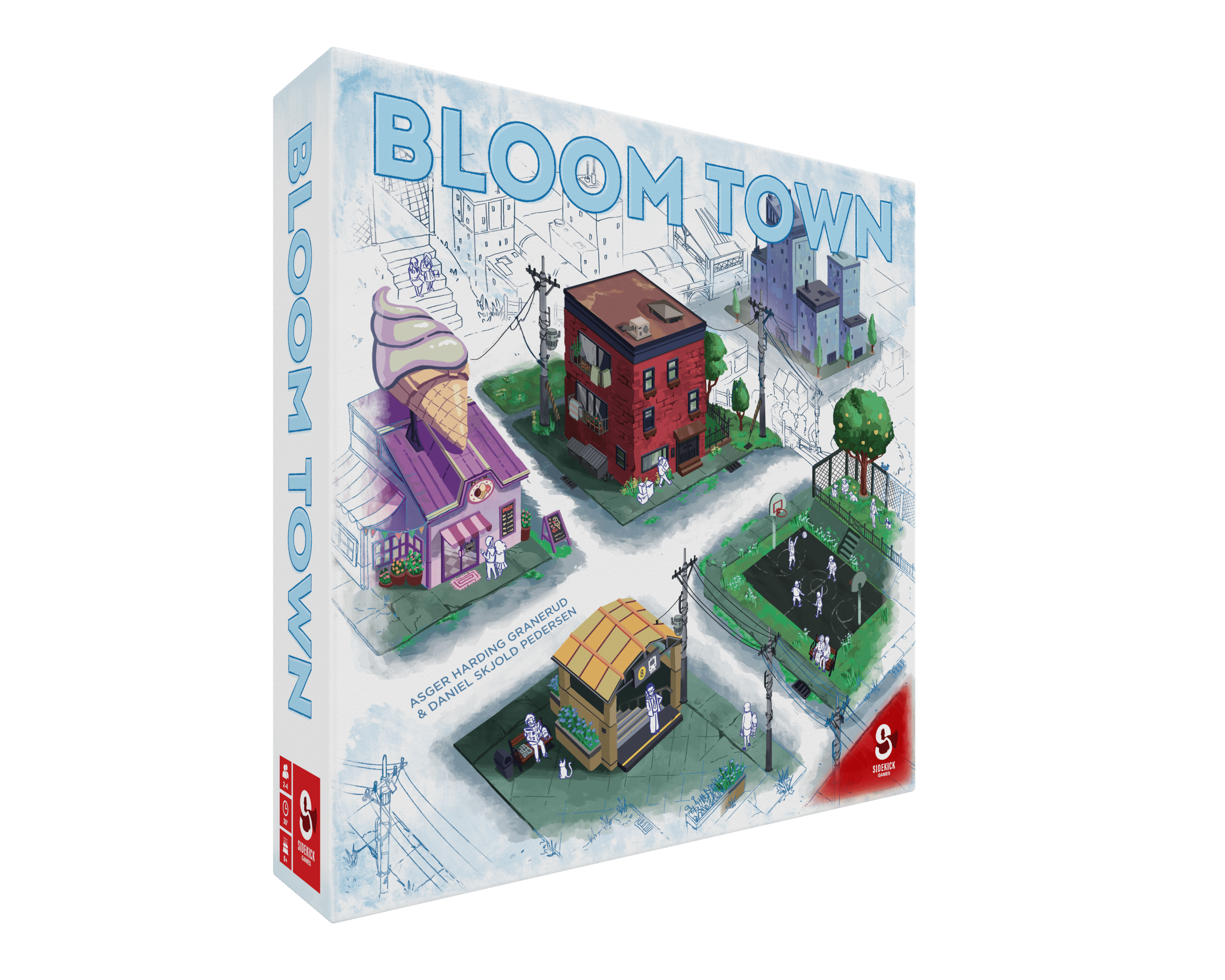 Sidekick Bloom Town Strategy Board Game