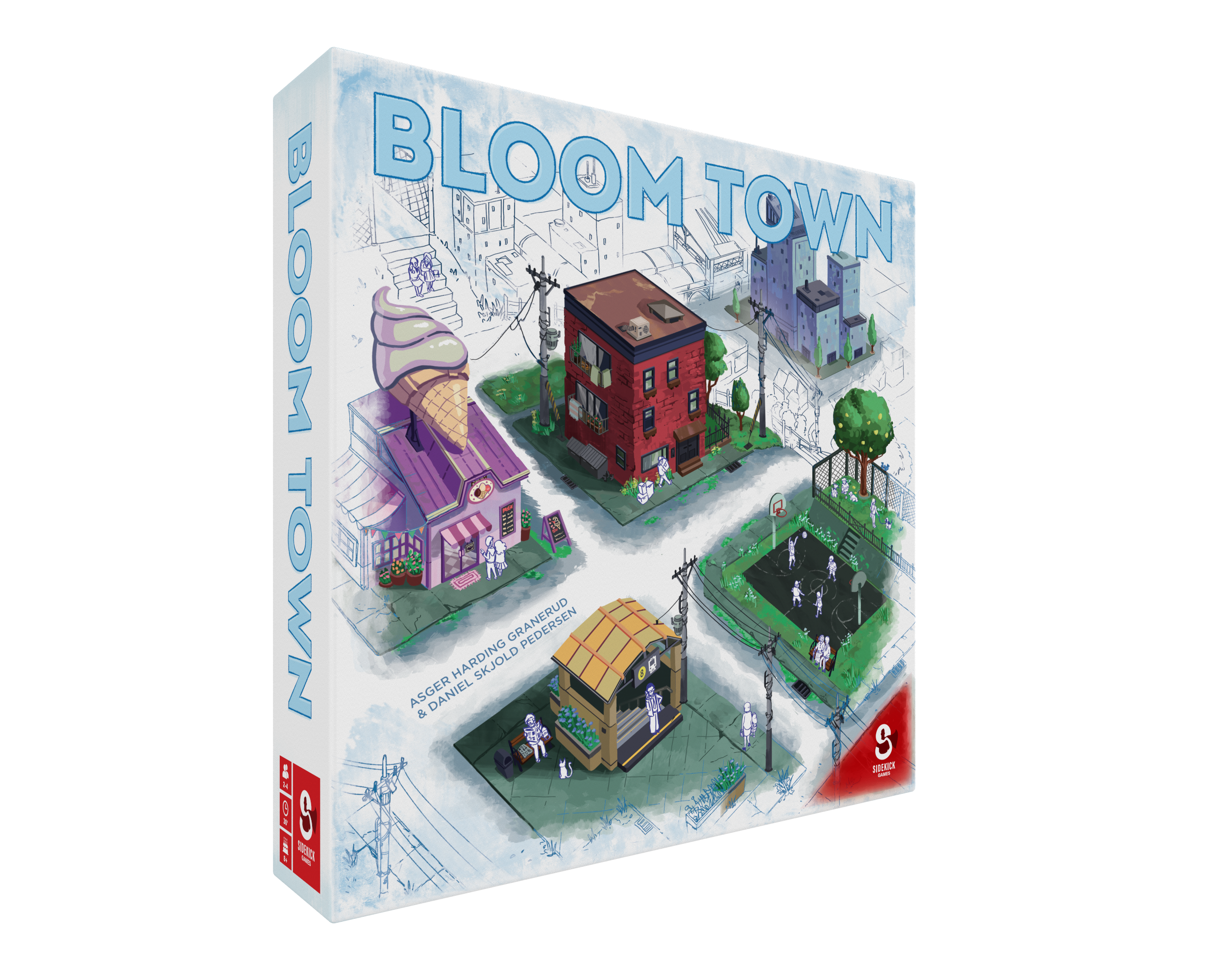 Sidekick Bloom Town Strategy Board Game - image 1 of 10