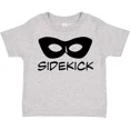 thumbnail image 1 of Sidekick Kids Superhero Mask Toddler T-Shirt Fathers Day Matching Duo TODDLER SHORT SLEEVE TEE BELLA CANVAS 3001T, 1 of 3