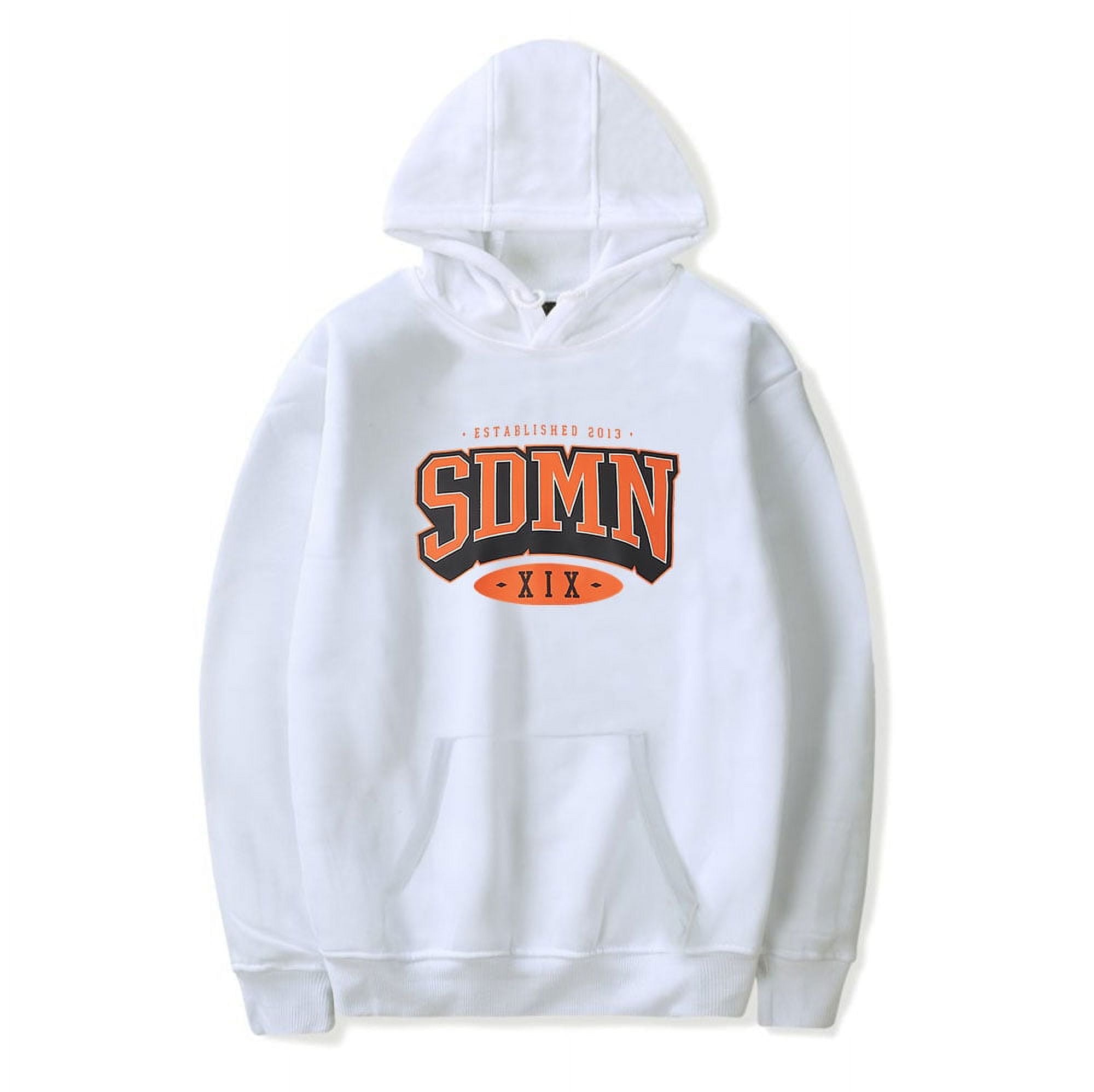 Sidemen Merch Hoodie XIX Long Sleeve Sweatshirts Hoodies SDMN Men ...