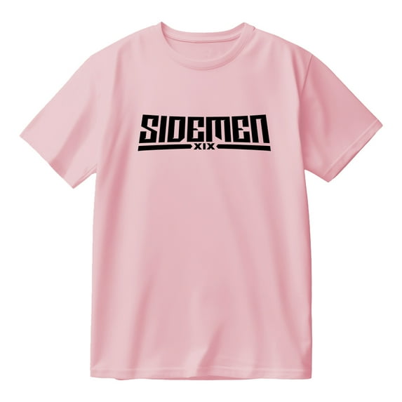 Sidemen Merch T-shirt Crewneck Short Sleeve Cotton Tee Women Men Streetwear Tops