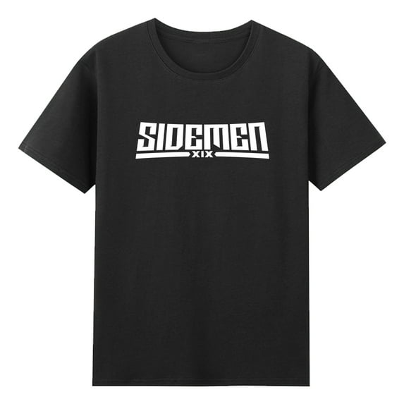 Sidemen Merch T-shirt Crewneck Short Sleeve Cotton Tee Women Men Streetwear Tops