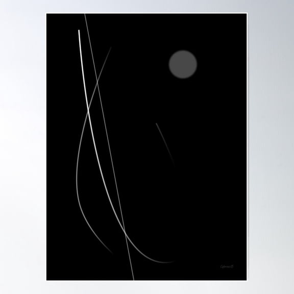 Sidereal Movement 02 Poster Wall Art, Modern Wall Decor For Living Room Bedroom, 8x12 UNFRAMED