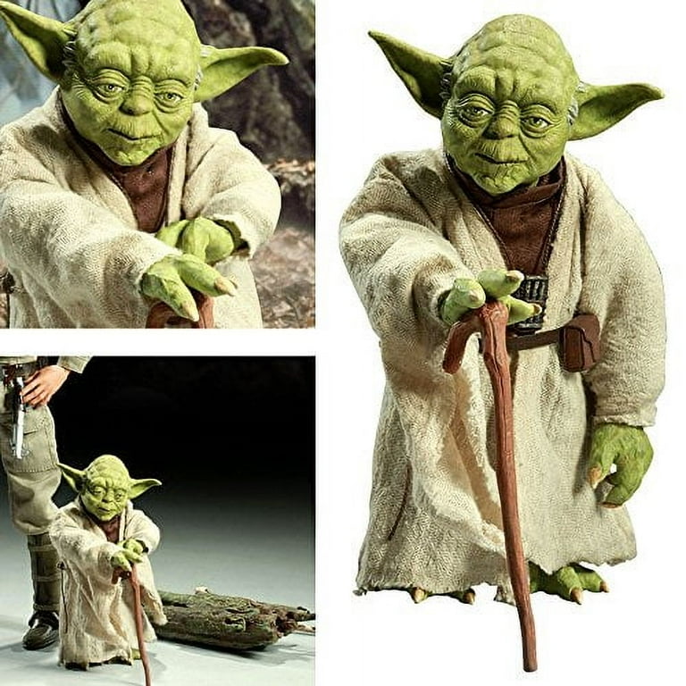 STAR WARS YODA フィギュア Amazon.com: Star Wars Yoda Jedi Master Sideshow Toys 1:6