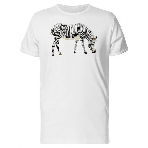 Sideview Of Zebra T-Shirt Men -Image by Shutterstock, Male Small