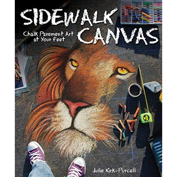 Pre-Owned Sidewalk Canvas: Chalk Pavement Art at Your Feet (Paperback) 1565235649 9781565235649