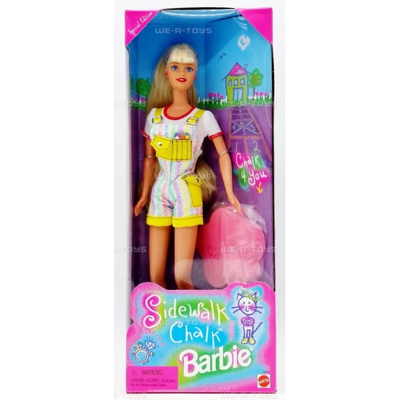 Sidewalk Chalk Barbie Doll 1997 Mattel Special Edition No. 19784 NEW
