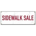 thumbnail image 1 of Sidewalk Sale | 36" X 96" Banner | Heavy Duty 13oz. Outdoor Vinyl Single Sided With Grommets | Made in The USA, 1 of 4