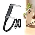 thumbnail image 1 of Sideways Phone Charger, Upgrade 240w Braided Fast 2-in-1 Invisible Holder Charger Cable with Stand, Sideways Charging Cable Built-in Phone Support Fast Charging Cord (C to C,1pcs), 1 of 5