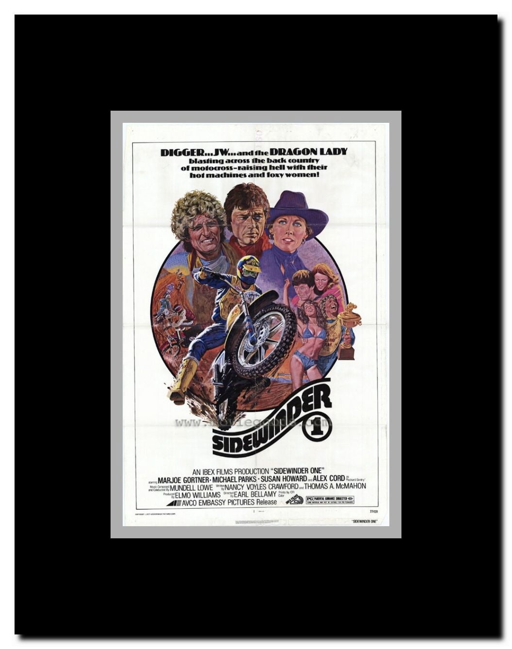 Sidewinder One Framed Movie Poster