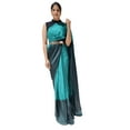 thumbnail image 1 of Sidhidata Women's Woven Synthetic Saree With Blouse Piece (Faluda Rama_Green, C Rama), 1 of 2