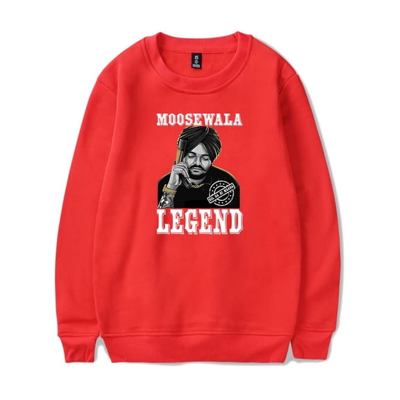 Sidhu Moose Wala Crewneck Sweatshirt Long Sleeve Streetwear Women Men Fashion Clothes