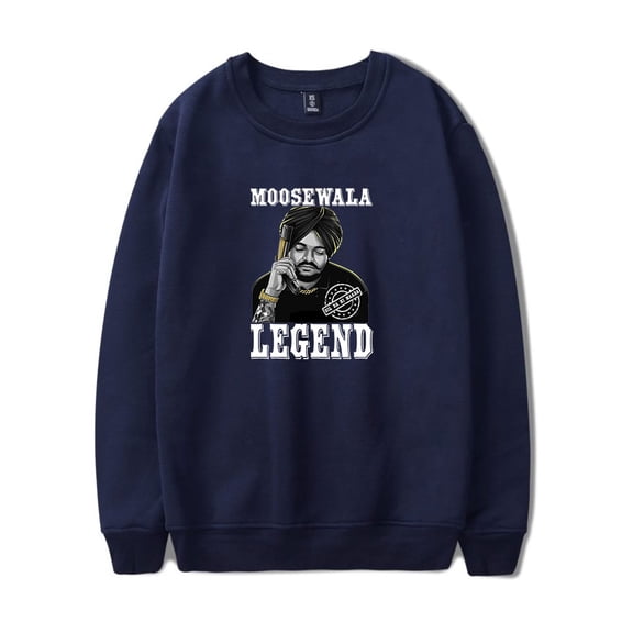 Sidhu Moose Wala Crewneck Sweatshirt Long Sleeve Streetwear Women Men Fashion Clothes