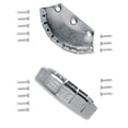 thumbnail image 1 of Sidi MX Boot Toe Sliders Black/Silver, 1 of 1