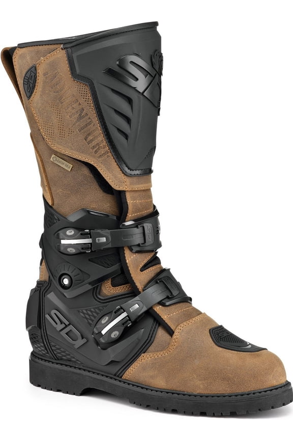 Adventure 2 Mens Motorcycle Boots Tobacco Brown 45 EUR
