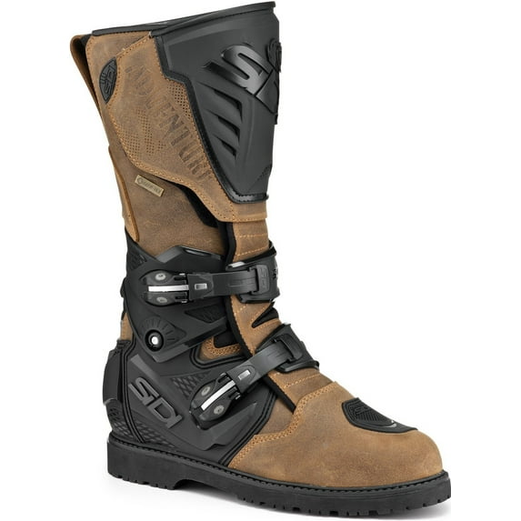 Sidi Adventure 2 Mens Motorcycle Boots Tobacco Brown 48 EUR