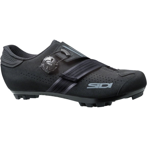 SIDI Aertis Mega Mountain Clipless Shoes - Black/Black, 44