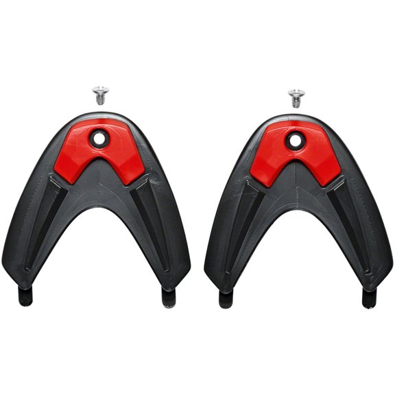 SIDI C-Boost SRS Toe Insert - Black/Red, 42-48