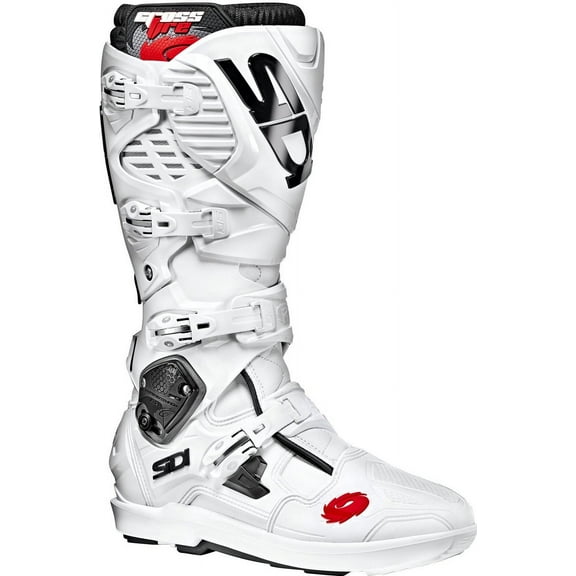 Sidi Crossfire 3 SRS Mens MX Offroad Boots White 44 EUR