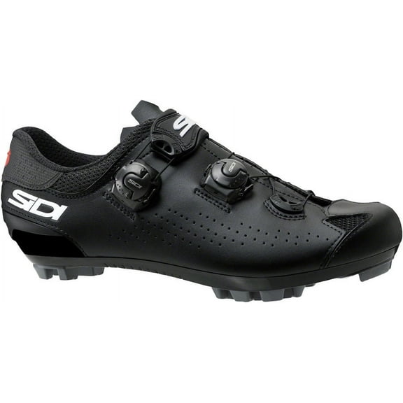 Sidi Eagle 10 Mega Mountain Clipless Shoes - Men's, Black/Black, 43