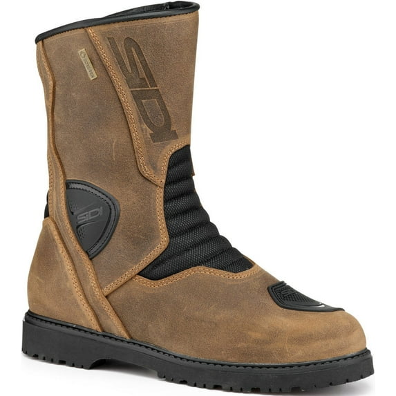 Sidi Gavia Adv Mens Gore-Tex Motorcycle Boots Tobacco 48 EUR
