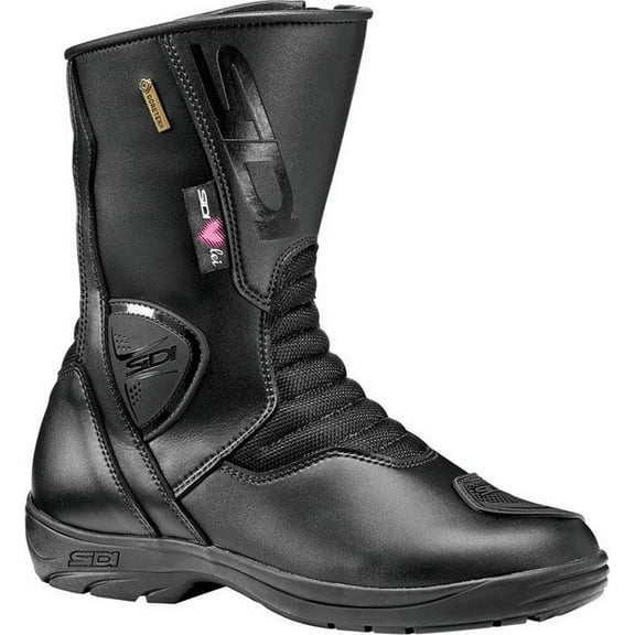 Sidi Gavia Gore Womens Motorcycle Boots Black 38 EUR