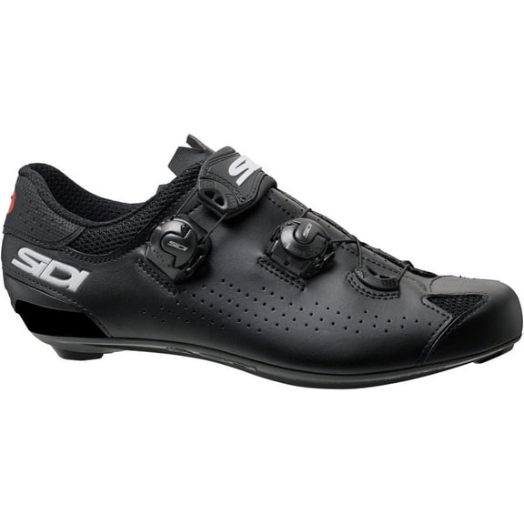 SIDI Genius 10 Mega Road Shoes - Men's, Black, 46.5