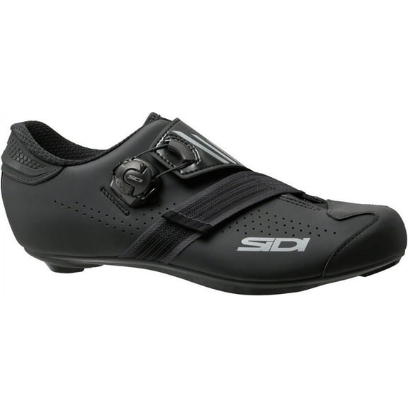 Sidi Prima Mega Road Shoes - Men's, Black/Black, 45.5