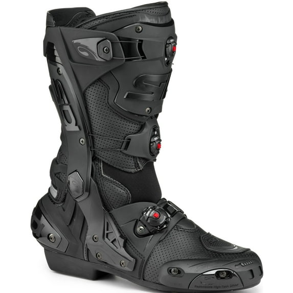 Sidi Rex Air Mens Motorcycle Boots Black 46 EUR