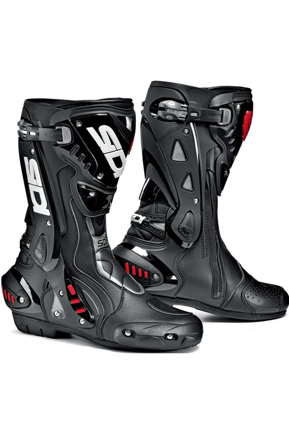 ST Mens Motorcycle Boots Black 46 EUR