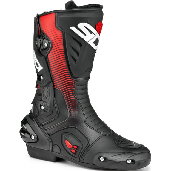 Sidi Vertigo 2 Mens Motorcycle Boots Black/Red 41 EUR