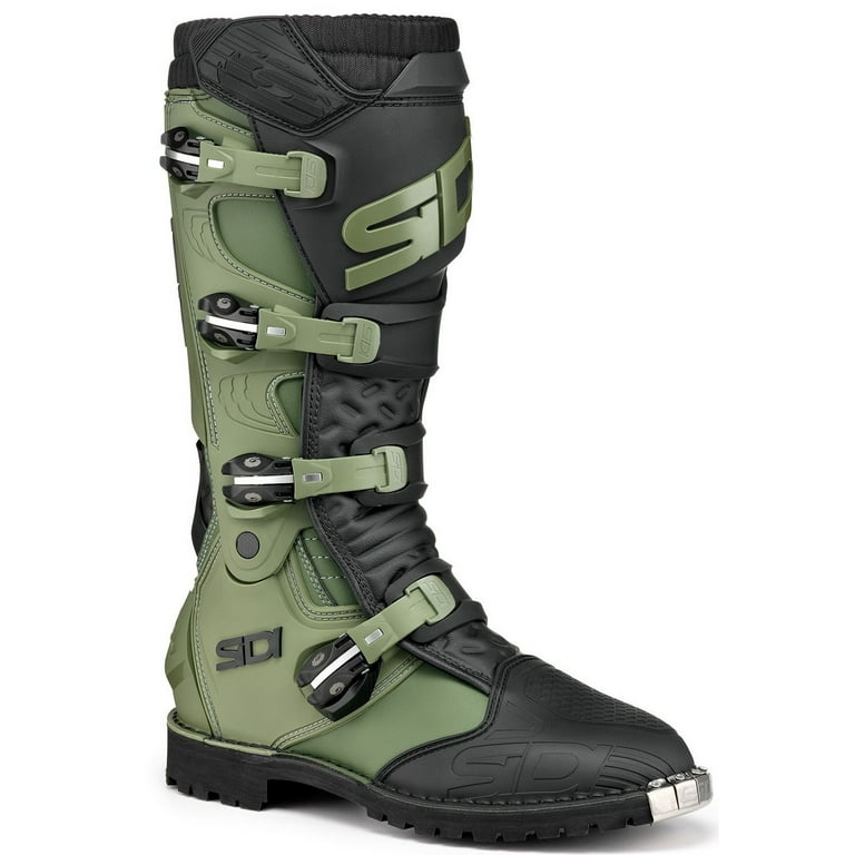 Sidi X Power Enduro Mens Motorcycle Boots Army Green 7 USA