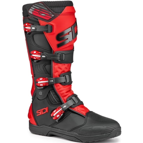 Sidi X Power SC Mens MX Offroad Boots Black/Red 47 EUR