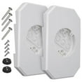 thumbnail image 1 of Siding Mounting Block,8141DBL Built-in Box Outdoor Light Block,2Sets for 1/2 Inch Lap Double and 4, 1 of 4