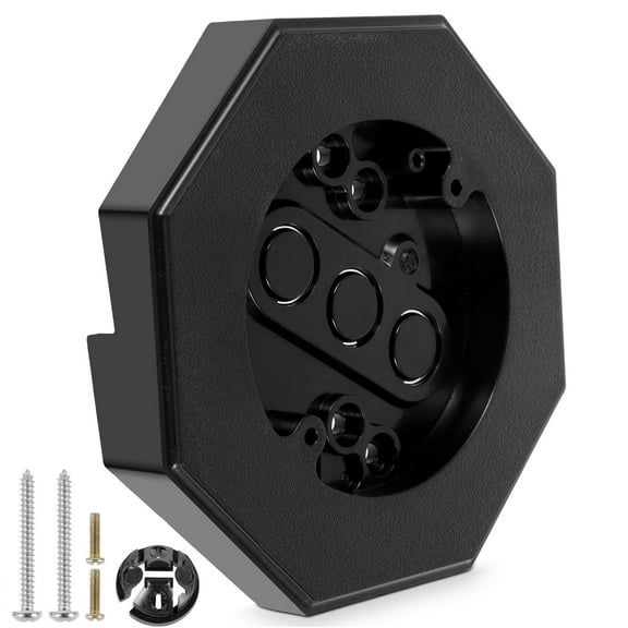 Siding Mounting Block Sturdy Siding Light Mounting Block Easy to Install Exterior Light Mounting Block Siding Mounting Plate Siding Block for 1/2 Inch Lap Double 4 inch Siding