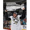 thumbnail image 1 of Sidney Crosby Pittsburgh Penguins Unsigned 2016 Stanley Cup Champions Raising Cup Photograph, 1 of 1