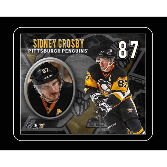 Sidney Crosby Pittsburgh Penguins Framed Portrait - Officially Licensed NHL Wall Art